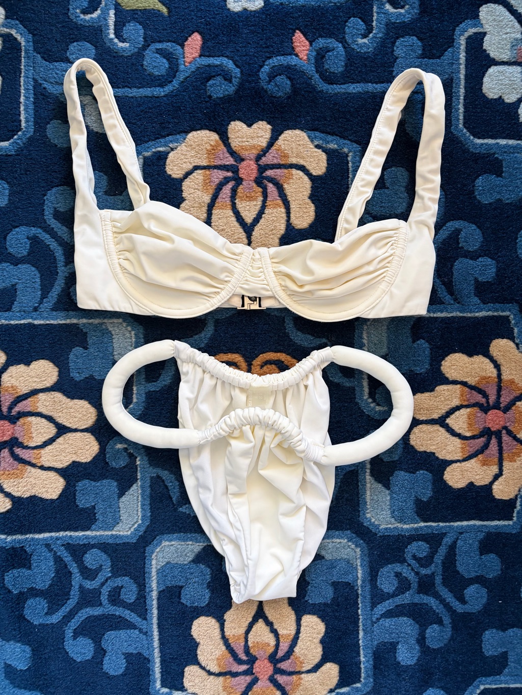 Isa Boulder Brie & Joni Bikini Set In Ivory